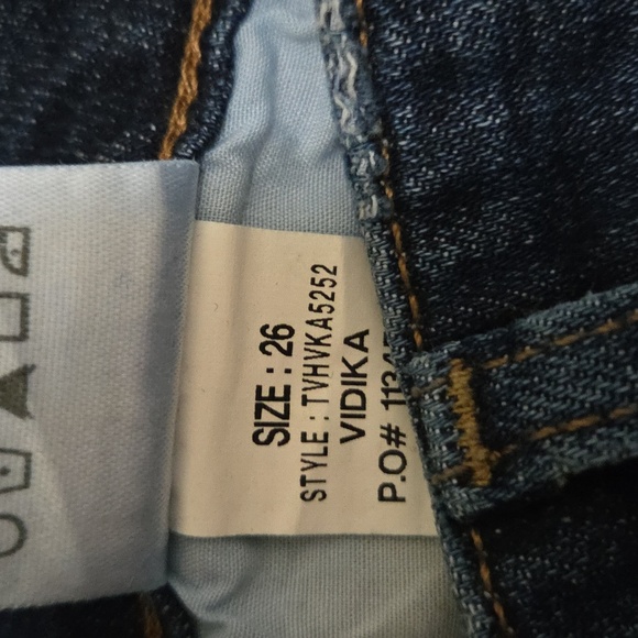 Joe's Jeans | Distressed Dark Wash Skinny Jeans Size 26 - Picture 6 of 7